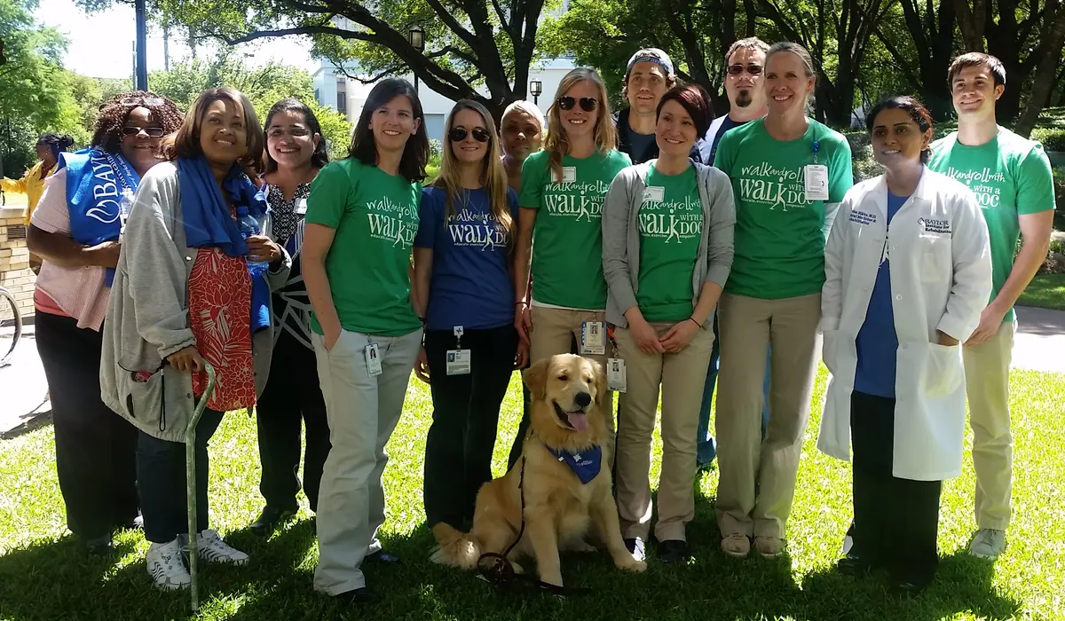 Walk and Roll with Walk With a Doc event at Baylor Institute for Rehabilitation - Dallas