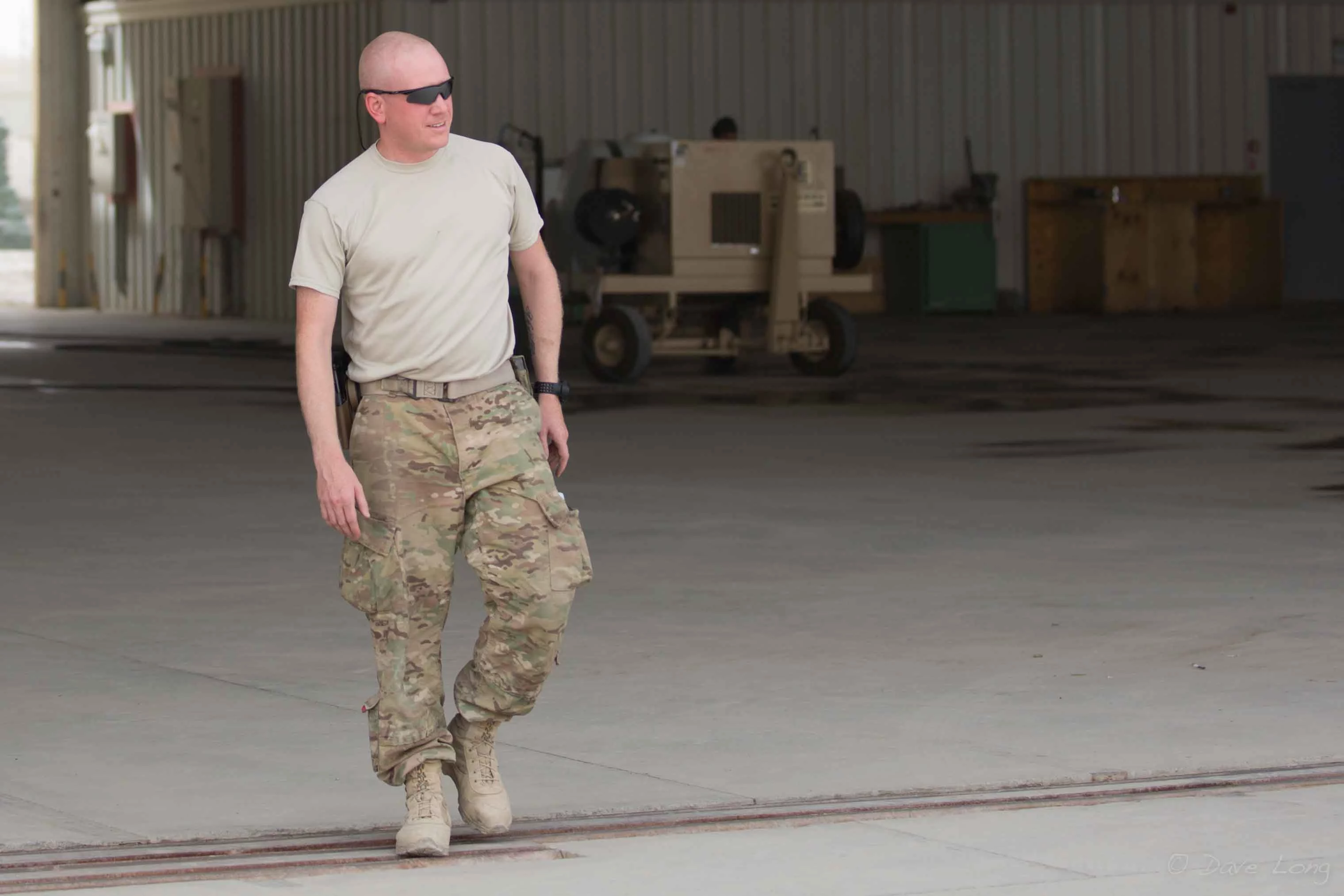 David Long, 38-year-old jet mechanic in the U.S. Air Force