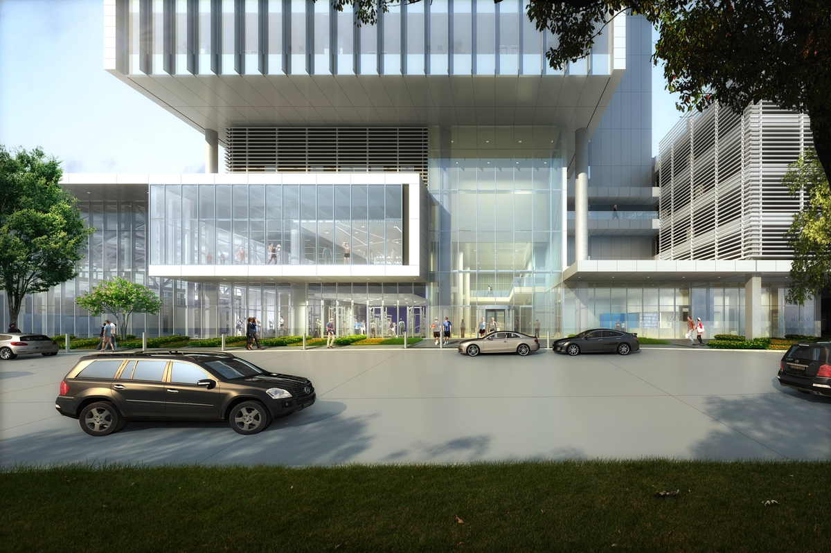 Front Entrance at The STAR - Exterior Rendering