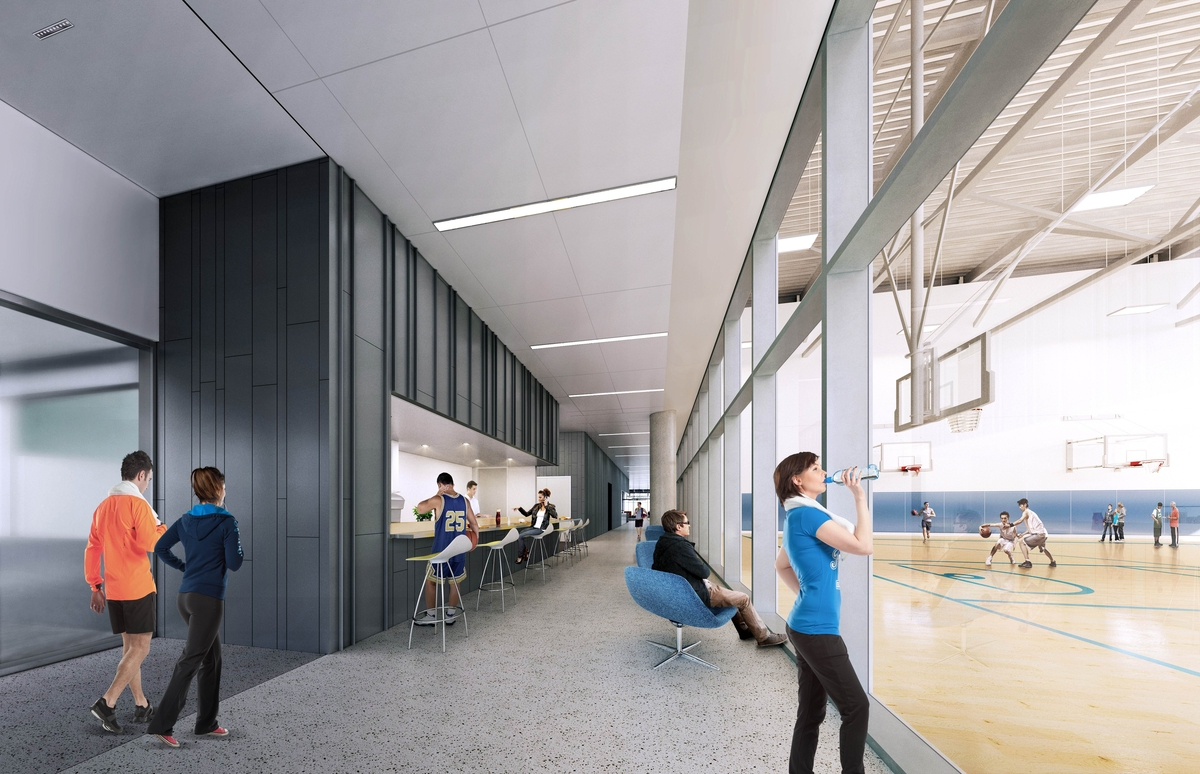 Sports Performance Program at The STAR – Interior Rendering