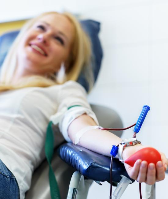 There is a national blood shortage. Please sign up for an appt at