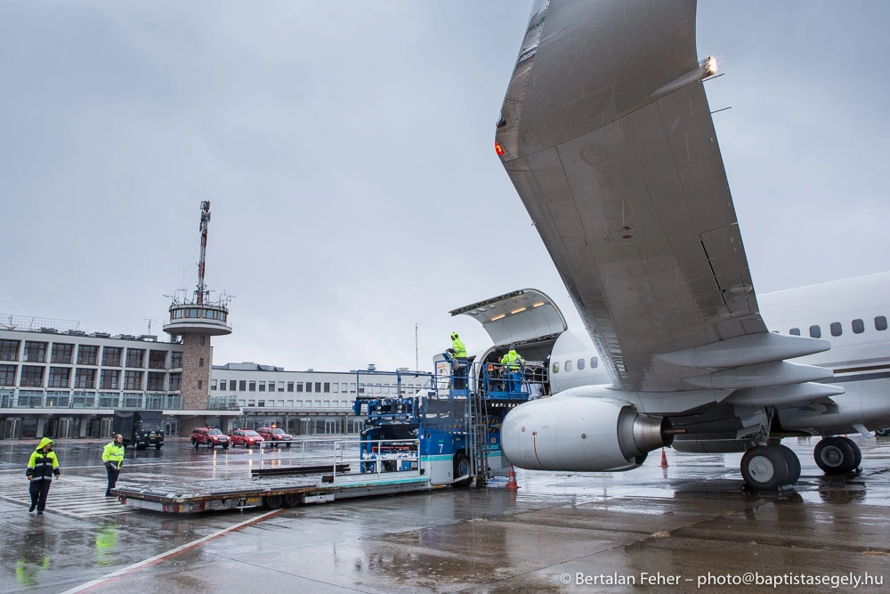 Shipment arrives to Budapest, Hungary